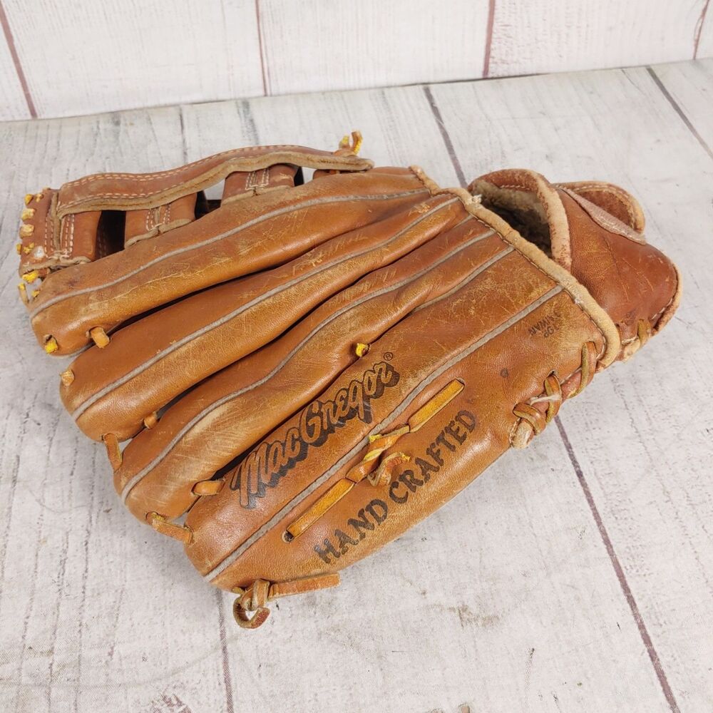 VTG MacGregor Willie McGee MG36 Baseball Glove Leather Right Hand Throw RHT USED